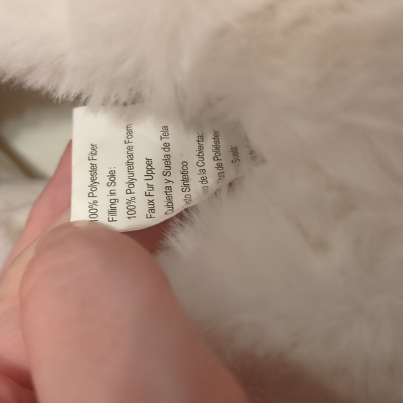 Feetmoji cute white brown tongue out corgi dog fuzzy house slippers - Picture 8 of 11